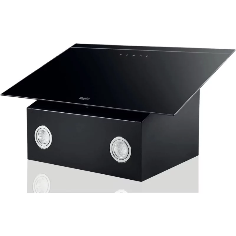 Kontrolsat - Exaustor Chaminé Whirlpool Vidro Preto - AKR 62F LT K