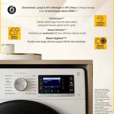 Kontrolsat - Chaminé Exaustor de Parede Whirlpool 720 m³/h - WHBS93FLEX