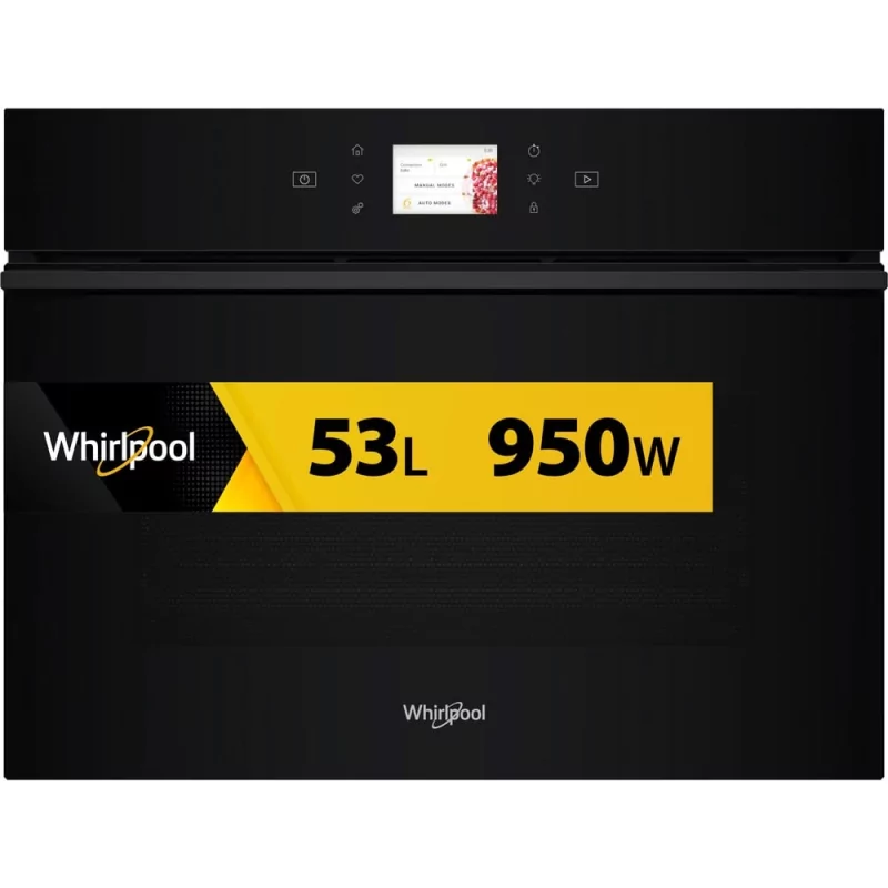 Kontrolsat - Micro-ondas Combinado Whirlpool 53L - Preto - W Collection - WCW9O7PHTSB