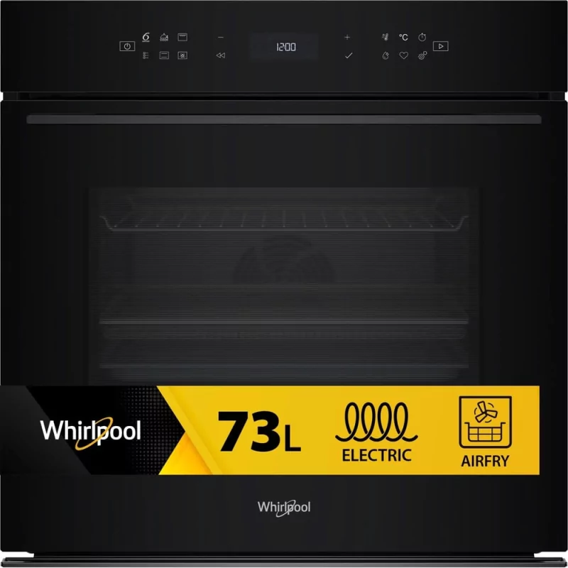 Kontrolsat - Whirlpool Built-in Oven WOI 78 HT1 SBA Black - 73L A+ Class