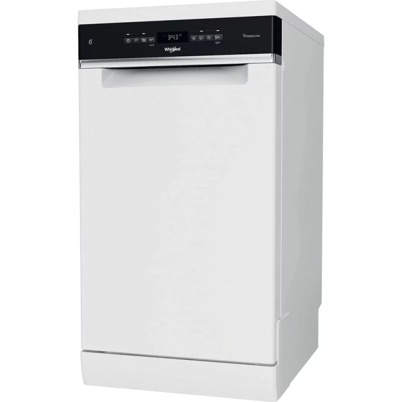 Kontrolsat - Whirlpool WH6FB10BS7A0W Dishwasher - 10 Place Settings - Slimline 45 cm - White
