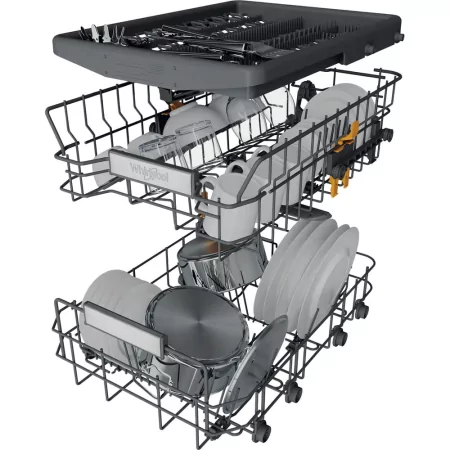 Kontrolsat - Whirlpool WH6FB10BS7A0W Dishwasher - 10 Place Settings - Slimline 45 cm - White