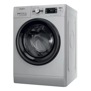 Kontrolsat - Maquina Lavar Roupa Whirlpool 9Kg - Prateada - Classe A - FFB 9489 SBV SPT