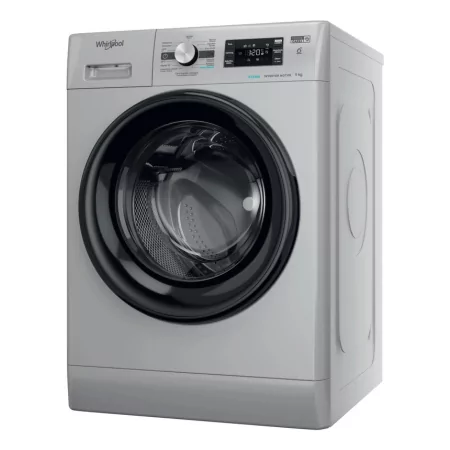 Kontrolsat - Whirlpool 9kg Washing Machine - Silver - Class A - FFB 9489 SBV SPT Kontrolsat - Whirlpool 9kg Washing Machine - Silver - Class A - FFB 9489 SBV SPT