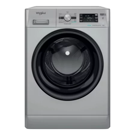 Kontrolsat - Whirlpool 9kg Washing Machine - Silver - Class A - FFB 9489 SBV SPT Kontrolsat - Whirlpool 9kg Washing Machine - Silver - Class A - FFB 9489 SBV SPT
