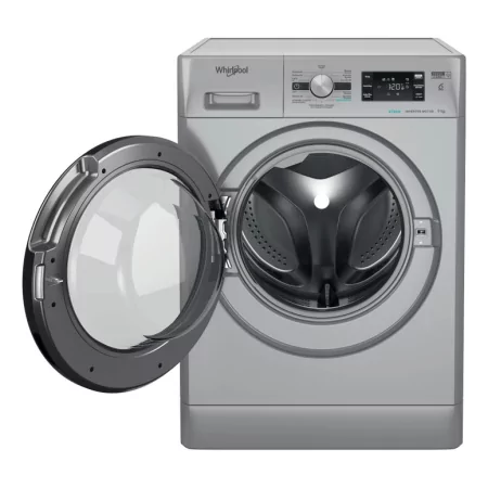 Kontrolsat - Whirlpool 9kg Washing Machine - Silver - Class A - FFB 9489 SBV SPT Kontrolsat - Whirlpool 9kg Washing Machine - Silver - Class A - FFB 9489 SBV SPT
