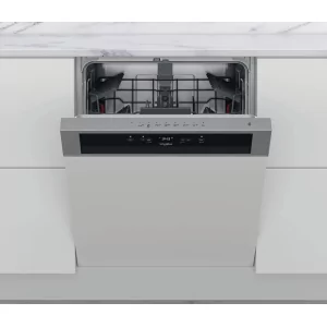 Kontrolsat - Máquina de Lavar Loiça Semi-Encastre Whirlpool - (14 Talheres - 60cm - 6º Sentido) - W Collection - WBC 3C26 X