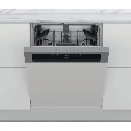 Kontrolsat - Whirlpool Semi-Built-in Dishwasher - (14 Place Settings - 60cm - 6th Sense) - W Collection - WBC 3C26 X