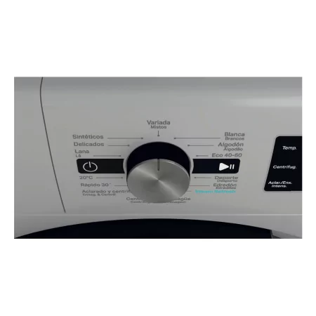 Kontrolsat - Whirlpool 9kg Washing Machine - Silver - Class A - FFB 9489 SBV SPT Kontrolsat - Whirlpool 9kg Washing Machine - Silver - Class A - FFB 9489 SBV SPT