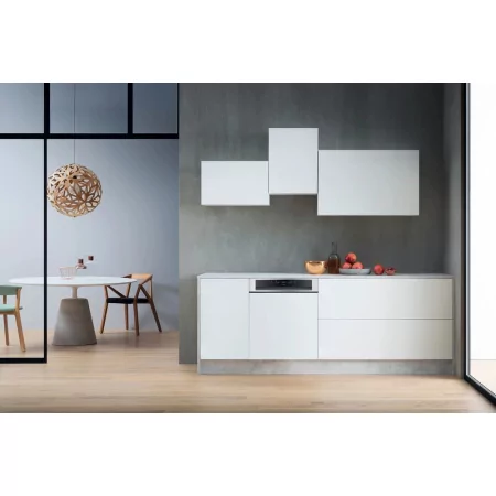 Kontrolsat - Whirlpool Semi-Built-in Dishwasher - (14 Place Settings - 60cm - 6th Sense) - W Collection - WBC 3C26 X