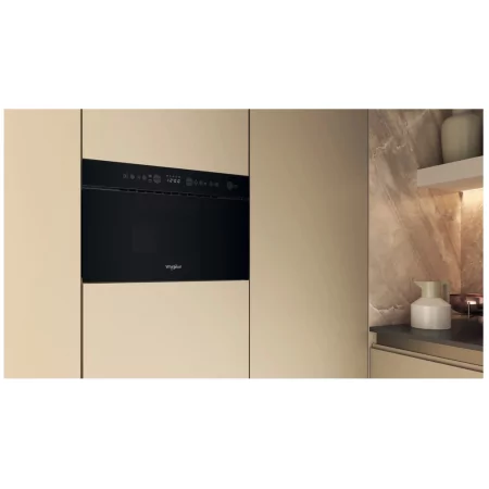 Kontrolsat - Whirlpool Built-in Grill Microwave, Black, 22L – WMN14BB