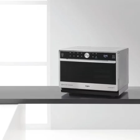 Kontrolsat - Micro-ondas Combinado Whirlpool MWSC 9133 SX - 33L Preto e Inox Kontrolsat - Micro-ondas Combinado Whirlpool MWSC 9133 SX - 33L Preto e Inox