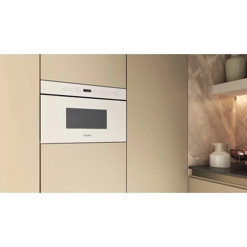 Kontrolsat - Built-in Microwave Grill Whirlpool 22L White - WMN14BW