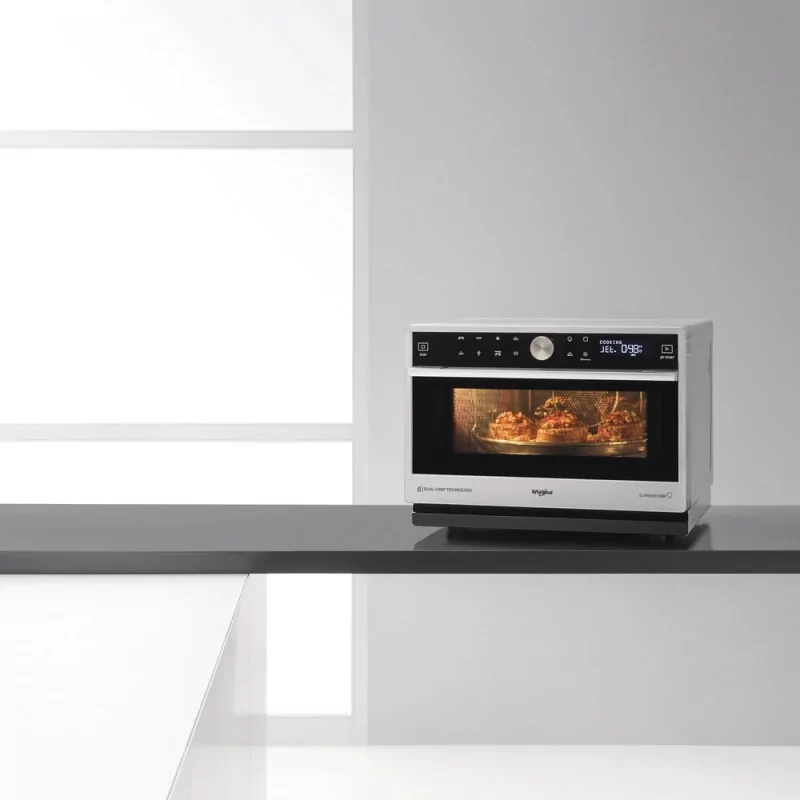 Kontrolsat - Whirlpool MWSC 9133 SX Combi Microwave - 33L Black and Inox