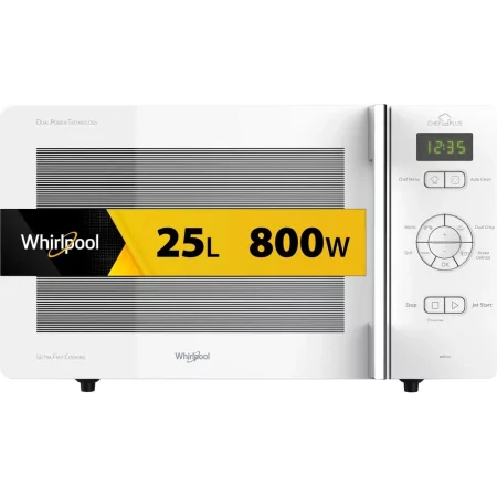 Kontrolsat - Micro-ondas Grill Whirlpool 25L Branco - MCP-345-WH