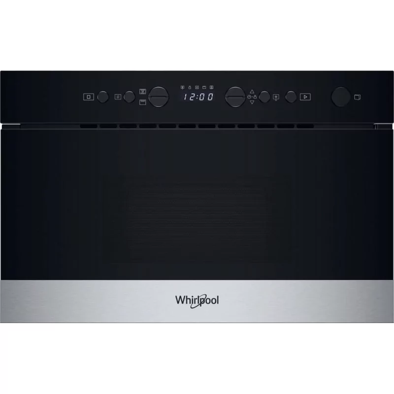 Kontrolsat - Whirlpool WMN574BX Built-in Grill Microwave - 22L, Black/Inox Kontrolsat - Whirlpool WMN574BX Built-in Grill Microwave - 22L, Black/Inox