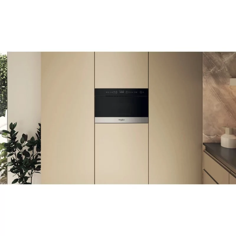 Kontrolsat - Whirlpool WMN574BX Built-in Grill Microwave - 22L, Black/Inox