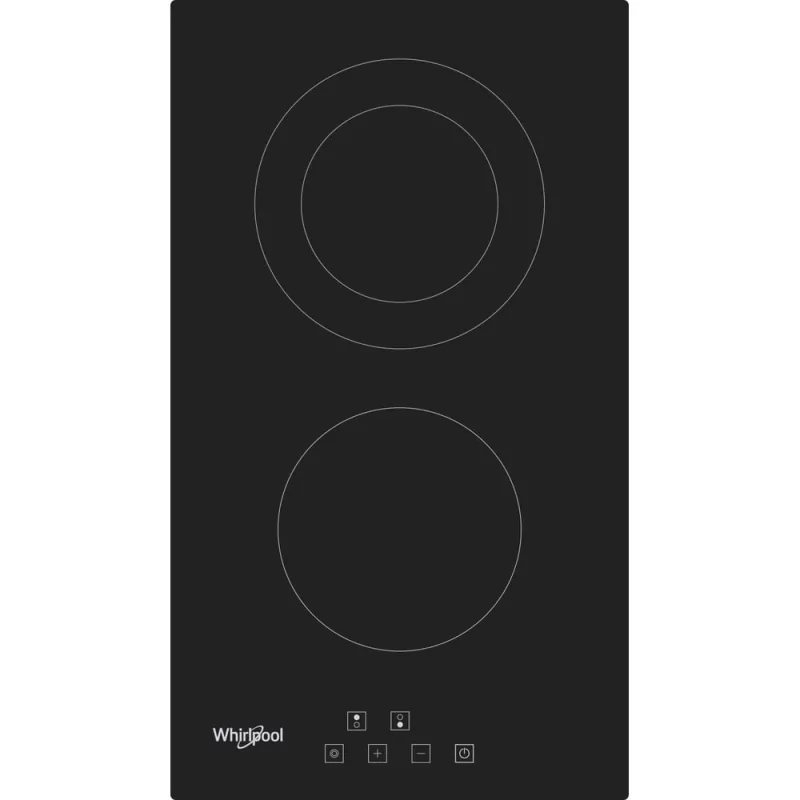 Kontrolsat - Placa Vitrocerâmica Whirlpool WRD 6030 B - 2 Zonas, Controlo Toque