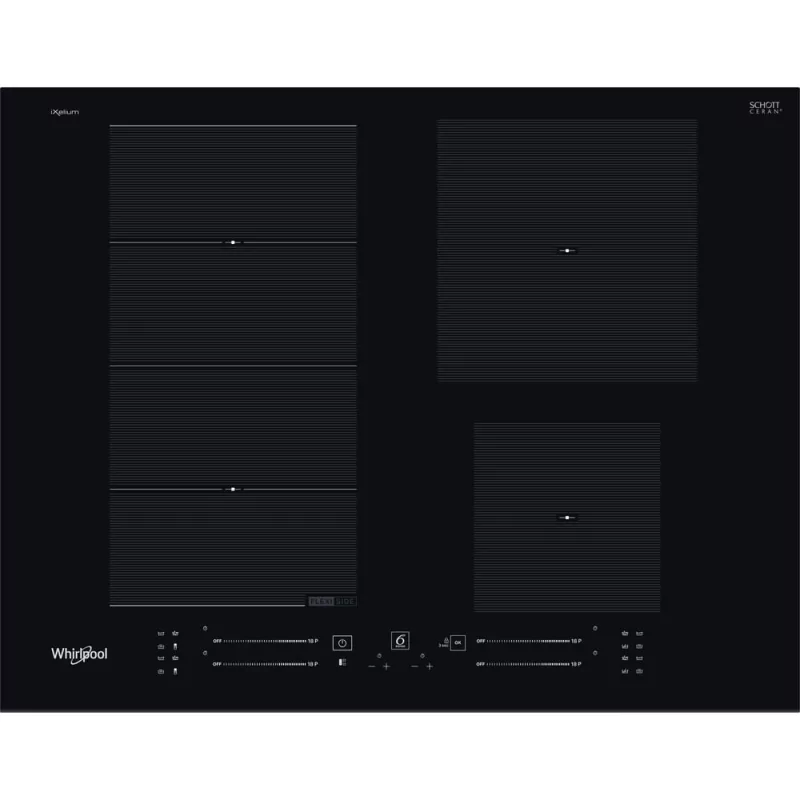 Kontrolsat - Placa de Indução Whirlpool WF S9365 BF/IXL - 4 Zonas