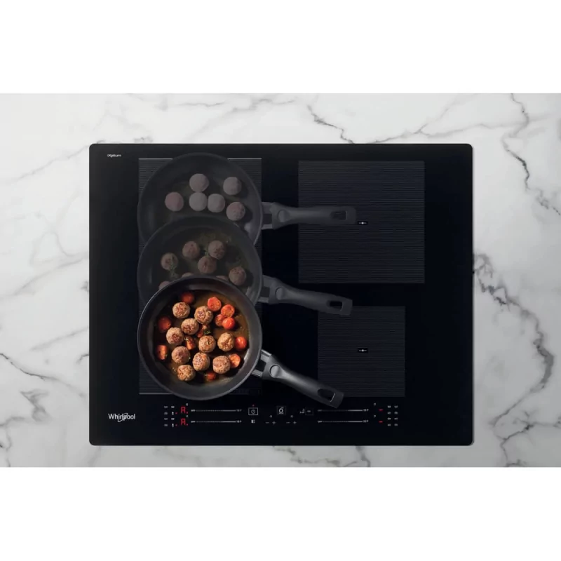 Kontrolsat - Placa de Indução Whirlpool WF S9365 BF/IXL - 4 Zonas