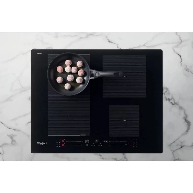 Kontrolsat - Placa de Indução Whirlpool WF S9365 BF/IXL - 4 Zonas