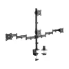 AISENS Desk Mount TV Stand for 4 Monitors - DT27TSR-379