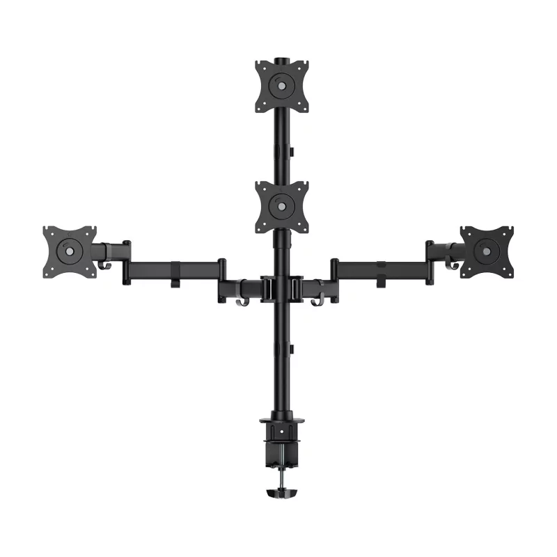 Kontrolsat - AISENS Desk Mount TV Stand for 4 Monitors - DT27TSR-379