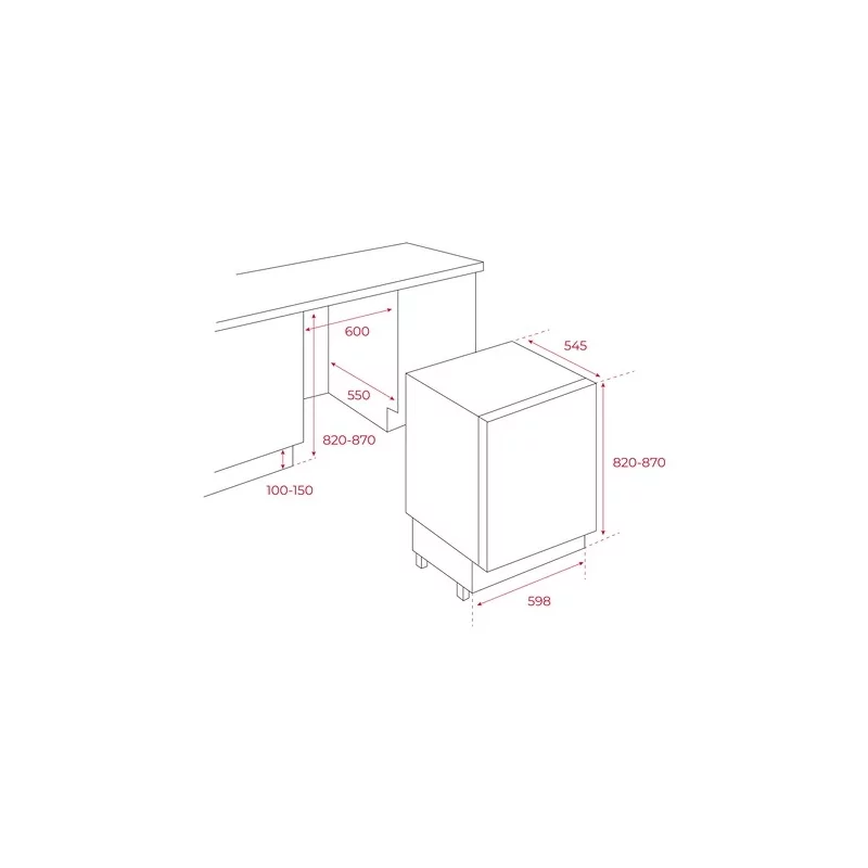 Kontrolsat - Teka RSr 41160 BU Built-in Fridge 125L Class E