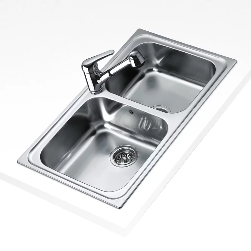 Kontrolsat - Teka Classic 2c 86 Inox Sink 90cm Ref: 029.L.10119021