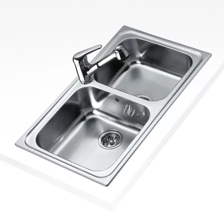 Kontrolsat - Teka Classic 2c 86 Inox Sink 90cm Ref: 029.L.10119021 Kontrolsat - Teka Classic 2c 86 Inox Sink 90cm Ref: 029.L.10119021