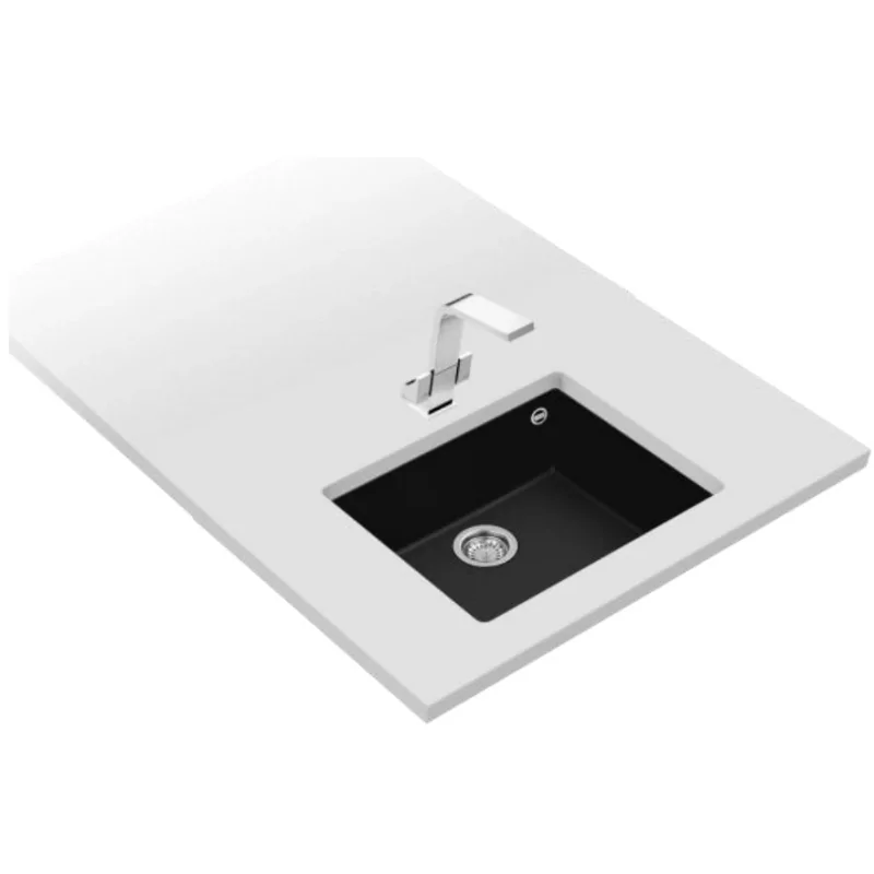 Kontrolsat - Teka Sink Square 50.40 Tg Black Built-in