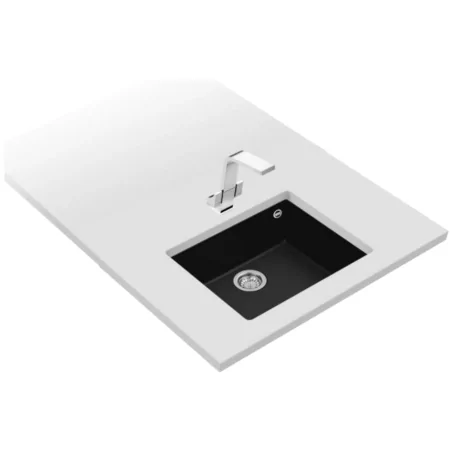 Kontrolsat - Teka Sink Square 50.40 Tg Black Built-in
