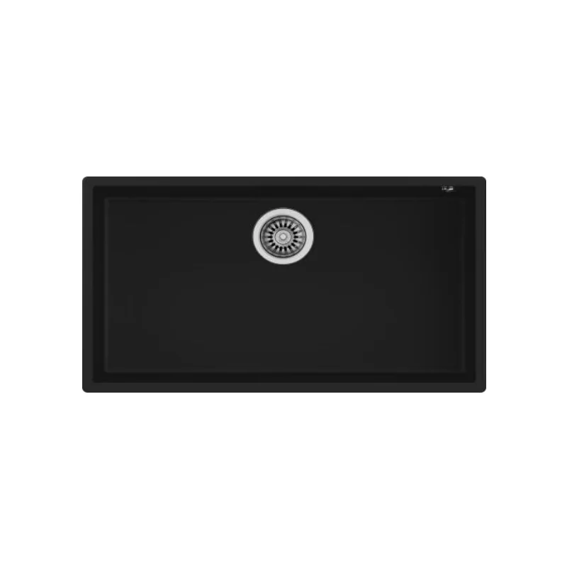 Kontrolsat - Teka Sink Square 72.40 Tg Black Built-in 76x44cm