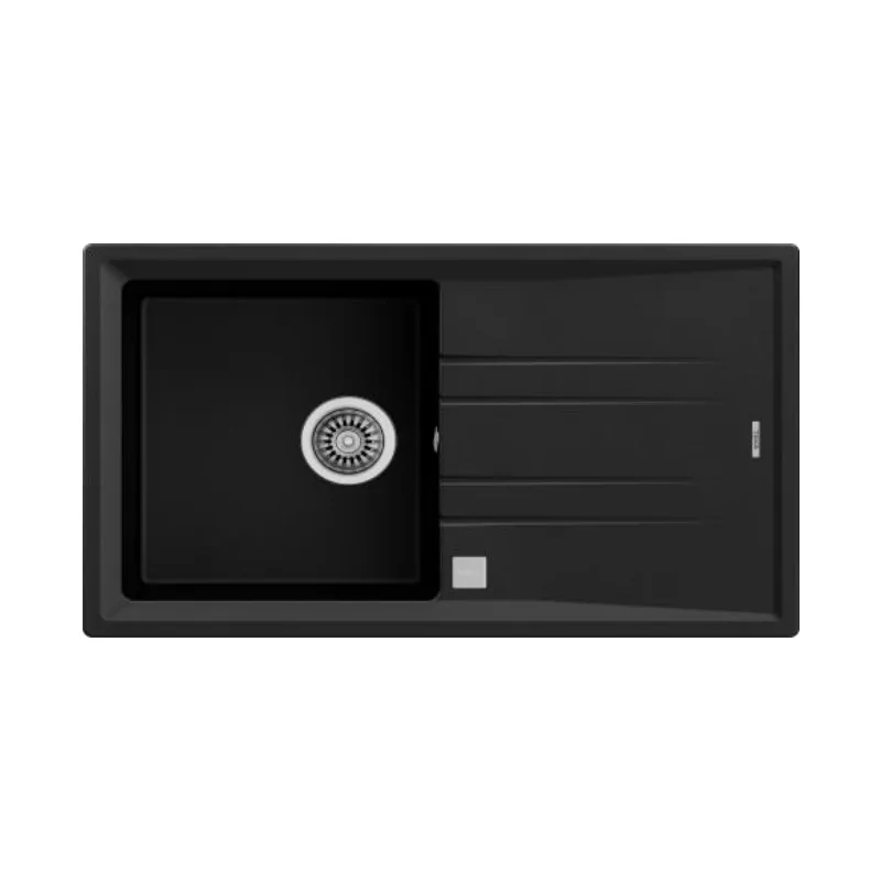 Kontrolsat - Teka Stone 50 B-tg 1c 1e Black Carbon Built-in Sink