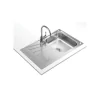 Kontrolsat - Teka Starbright 45 E-xp Sink - Stainless Steel 1 Bowl Reversible, Inox