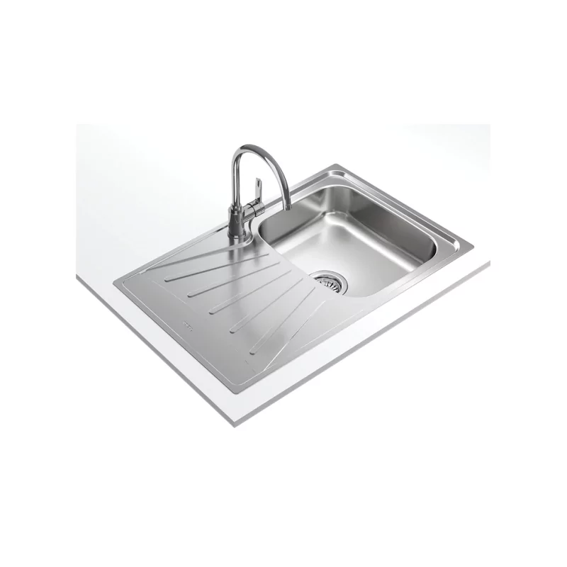 Kontrolsat - Teka Starbright 45 E-xp Sink - Stainless Steel 1 Bowl Reversible, Inox