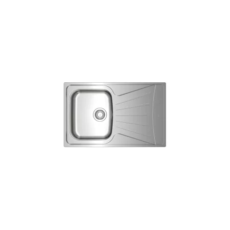 Kontrolsat - Pia Teka Starbright 45 E-xp - Aço Inox 1 Cava Reversível, Inox