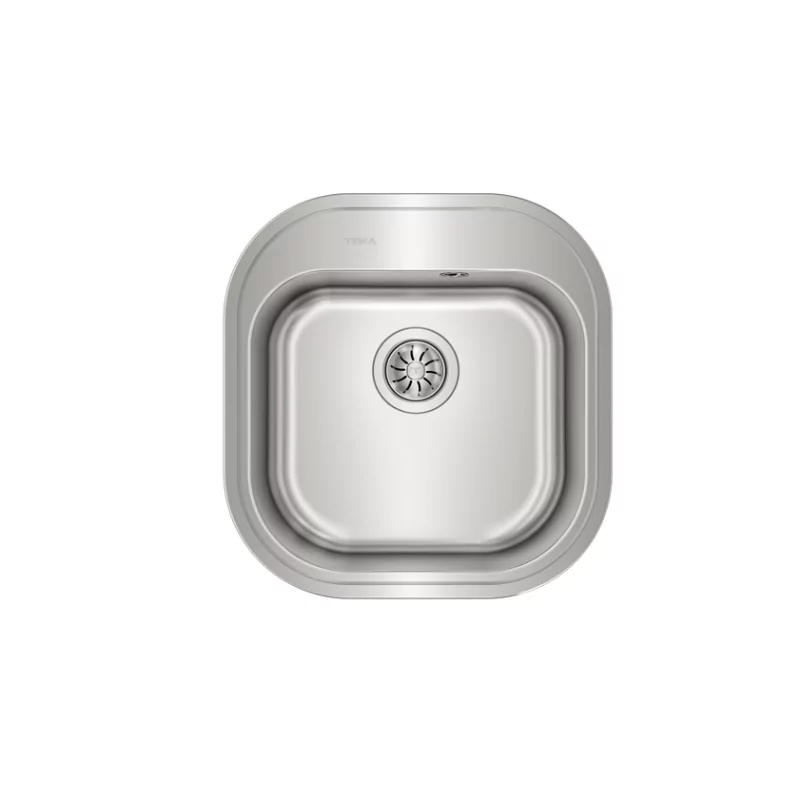 Kontrolsat - Teka Stylo 1C Pia de Cozinha Inox Quadrada 48.5x16.5cm