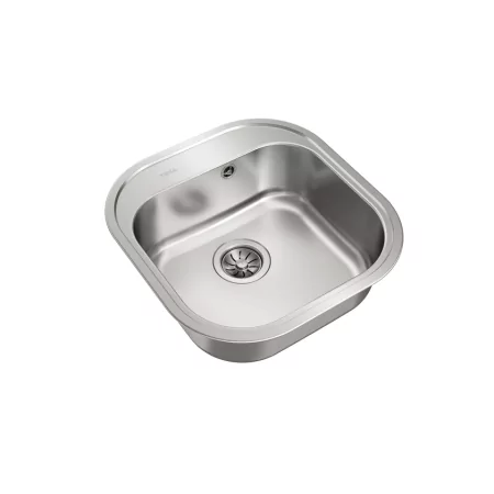 Kontrolsat - Teka Stylo 1C Square Stainless Steel Kitchen Sink 48.5x16.5cm Kontrolsat - Teka Stylo 1C Square Stainless Steel Kitchen Sink 48.5x16.5cm