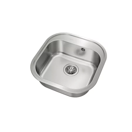 Kontrolsat - Teka Stylo 1C Pia de Cozinha Inox Quadrada 48.5x16.5cm
