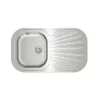 Kontrolsat - Teka Stylo 1c.1e Rev Stainless Steel Top-Mount Rectangular Sink