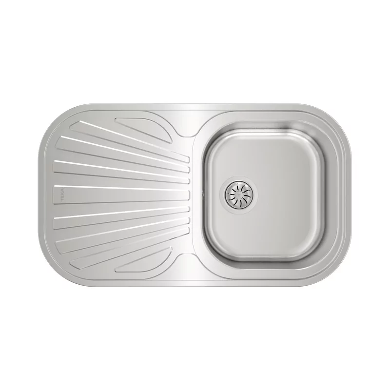 Kontrolsat - Teka Stylo 1c.1e Rev Stainless Steel Top-Mount Rectangular Sink