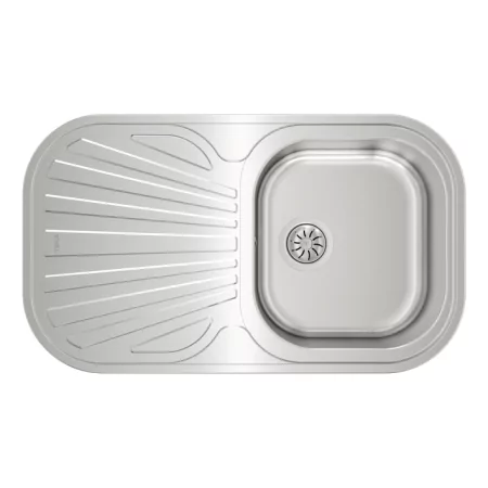 Kontrolsat - Teka Stylo 1c.1e Rev Stainless Steel Top-Mount Rectangular Sink