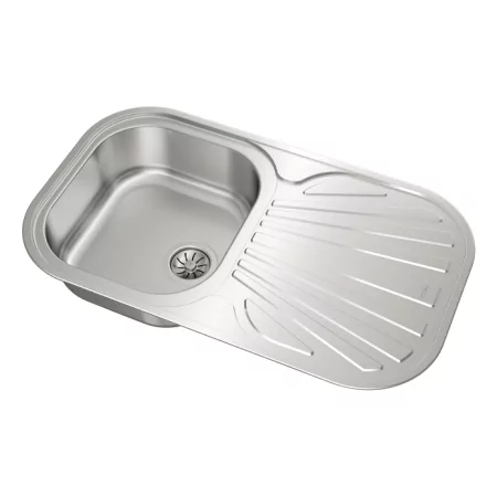 Kontrolsat - Teka Stylo 1c.1e Rev Stainless Steel Top-Mount Rectangular Sink
