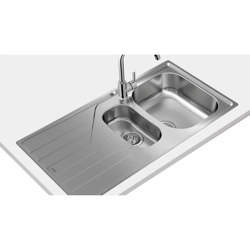 Kontrolsat - Teka Universe 60 T-xp 1.1/2c 1e Stainless Steel Sink Kontrolsat - Teka Universe 60 T-xp 1.1/2c 1e Stainless Steel Sink