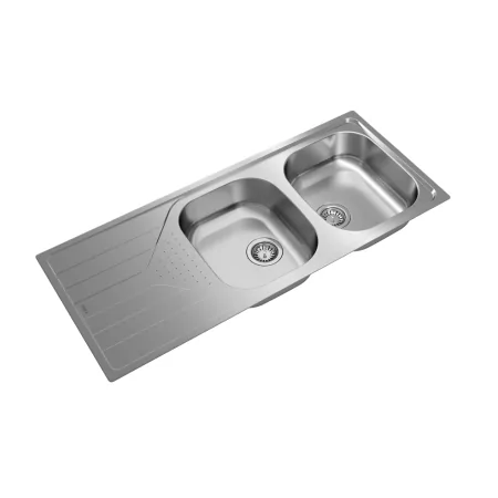 Kontrolsat - Lava Louça Teka Universo 80 T Xp 2c.1e Rev Inox - 2 Pias Aço Inox