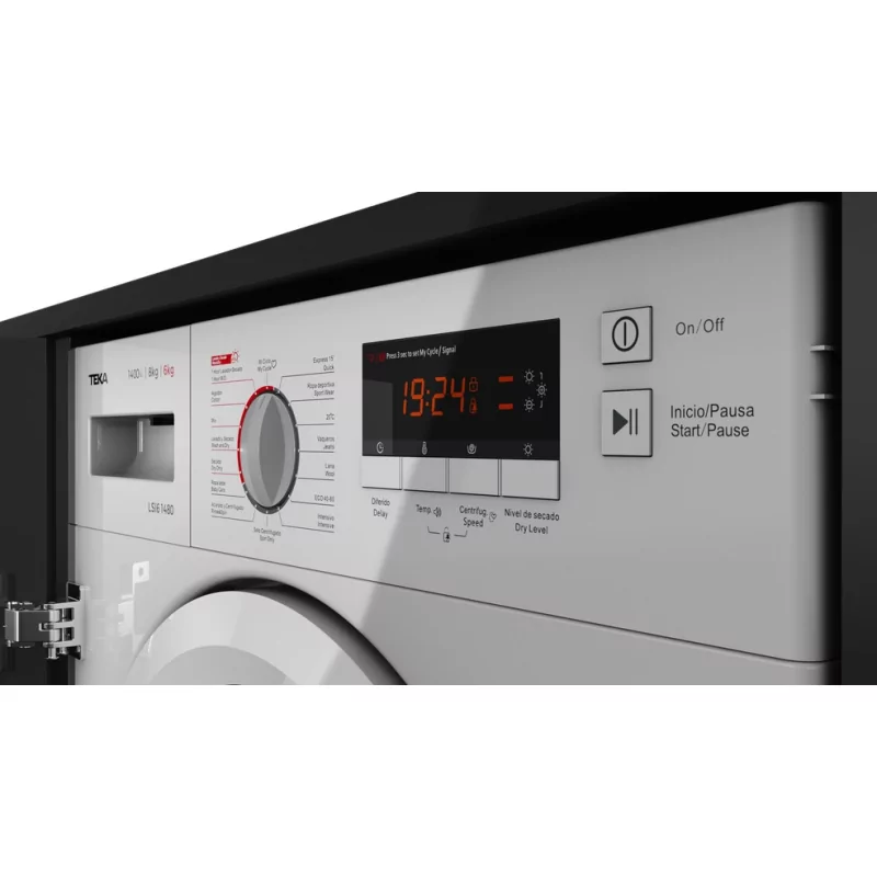 Kontrolsat - Teka LSI6 1480 Máquina Lavar e Secar Embutir 6kg 1400rpm