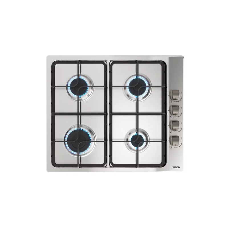 Kontrolsat - Teka E/60.3 40 LB Placa Gás 4 Zonas Inox Butano