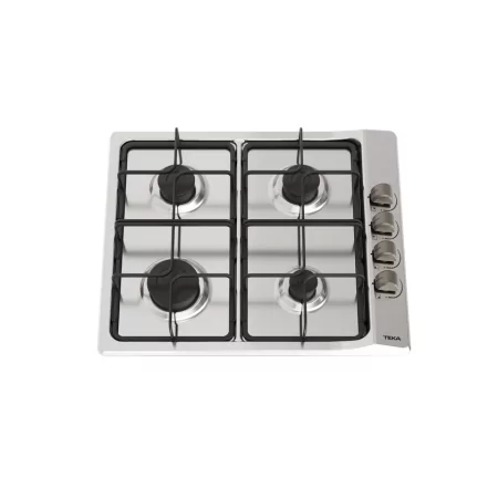 Kontrolsat - Teka E/60.3 40 LB Placa Gás 4 Zonas Inox Butano