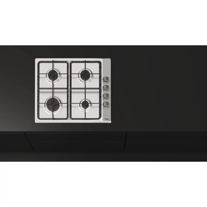 Kontrolsat - Teka E/60.3 40 LB Gas Hob 4 Zones Stainless Steel Butane
